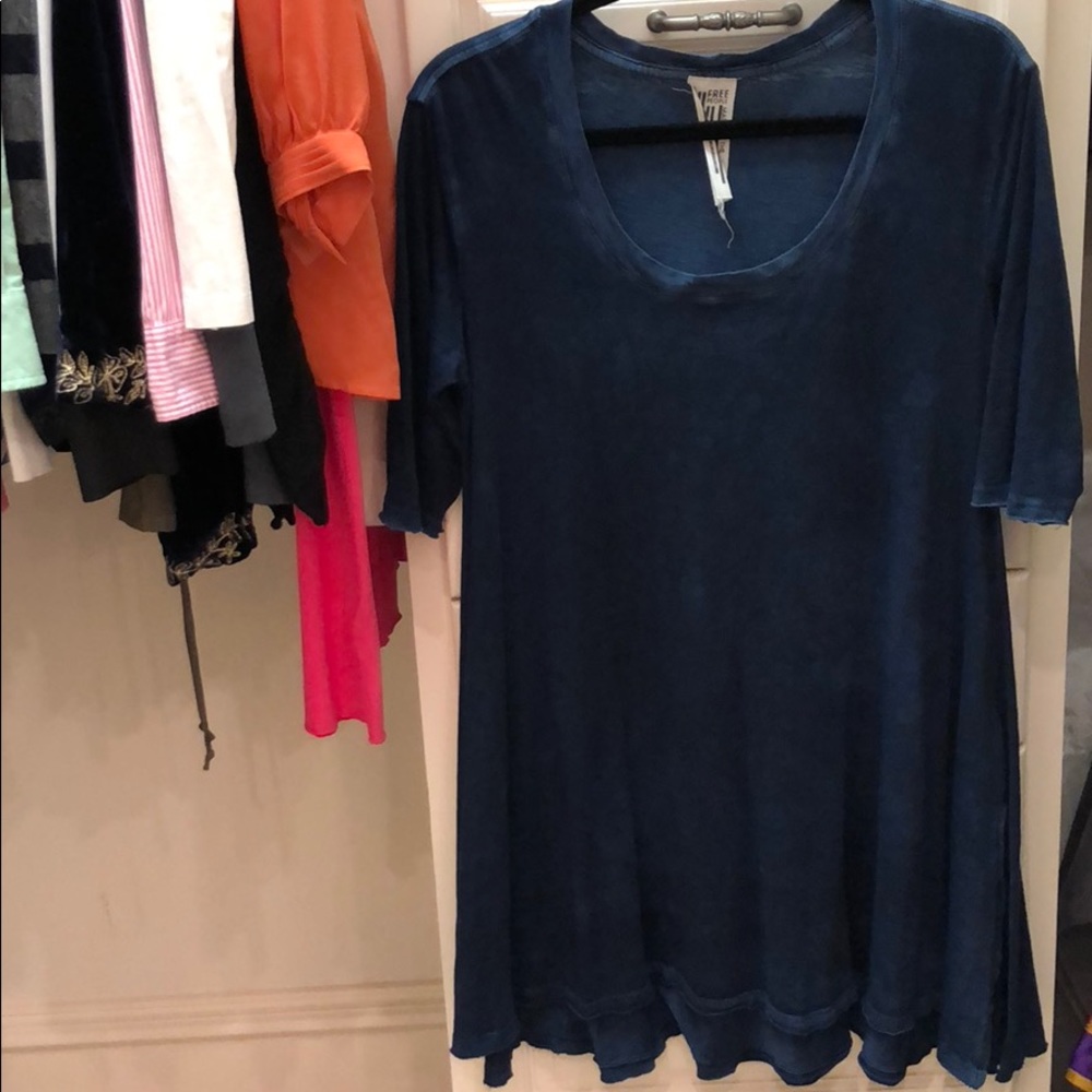 Free People T-Shirt Swing Dress